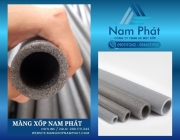 Gia công ống xốp PE foam màu đen, xám theo kích thước