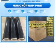 Mua trọn bộ màng PE đen bảo mật đơn hàng và băng keo niêm phong giá ưu đãi