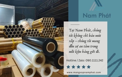 Màng PE màu đen bảo mật thông tin đơn hàng