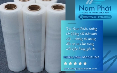 Báo giá màng PE quấn pallet khổ 50cm mới nhất