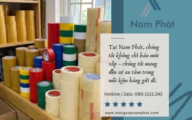 Địa chỉ mua băng keo dán thùng giá sỉ cho kho bãi logistics