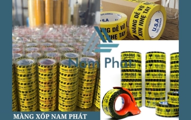 Băng keo cảnh báo "Hàng dễ vỡ" giúp tối ưu vận chuyển