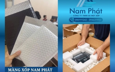 Dịch vụ đặt làm túi xốp hơi, thùng carton in theo yêu cầu và foam định hình giá sỉ