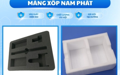 Tấm mút xốp PE foam định hình theo yêu cầu giá rẻ