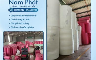 Xưởng sản xuất mút xốp, màng bọc giá tận gốc không qua trung gian